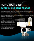 Functions of battery current sensor for Chevy Impala Malibu, tracks voltage and prevents overcharging, ensures optimal performance.