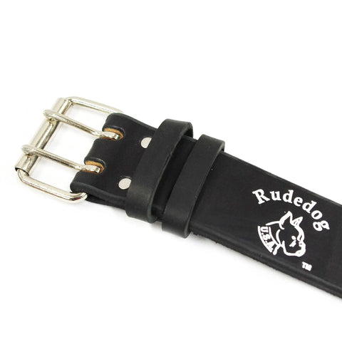 2 Inch Leather Work Belt With Heavy Duty Double Buckle For Tough Jobs Made In The USA Durable 2 Inch Wide Belt For Construction And Everyday Work Available In Sizes From Small To Extra Large