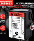 Replacement Air Compressor Pressure Switch 145 And 175 Psi For TS4N5 2340L5 2340N5 2340D5 5HP Single Phase Units With Built In Unloader Valve