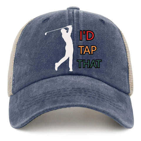 Front view of Women Adjustable Summer Trucker Cap For Everyday Style And Personal Expression With A Secure Buckle Fit