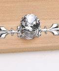 Crystal Glass Diamond Cabinet Knobs With Plates And Screws Set Of 5 For Drawers Dresser Cupboards Sparkling Drawer Pulls