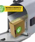 Cardboard box containing Night Blooming Jasmine Live Plant Cestrum Nocturnum Starter Plant For Your Garden in a mailbox