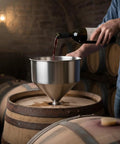 Heavy Duty 30L Stainless Steel Hopper Flows Liquids And Pastes Dang Smooth For No Fuss Commercial Filling Line Production With Killer Performance, pouring red wine.