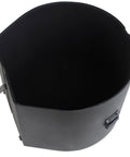 Inside view of Heavy Duty Gig Safe 14 X 28 Marching Bass Drum Road Case featuring padded interior and durable construction.