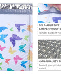 Colorful Butterfly Bubble Mailers 6x10 Inch 25 Pack Poly Padded Envelopes Self Seal Waterproof Shipping Bags For Jewelry And Makeup