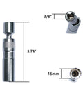 BMW 16mm Magnetic Thin Wall Spark Plug Socket With Extra Strong Magnet And Swivel Head For Easy Plugs Change Slim Reach For Tight Engine Bays Keeps Plugs From Dropping Pro Grade Automotive Tool, 3/8 in drive