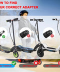12V Battery Charger For Kid Ride On Toys Compatible With Power Core E90 E95 Black Label E90 MX125 Dirt Rocket And E90 Sprint Safe Quick Charge adapter guide with scooters