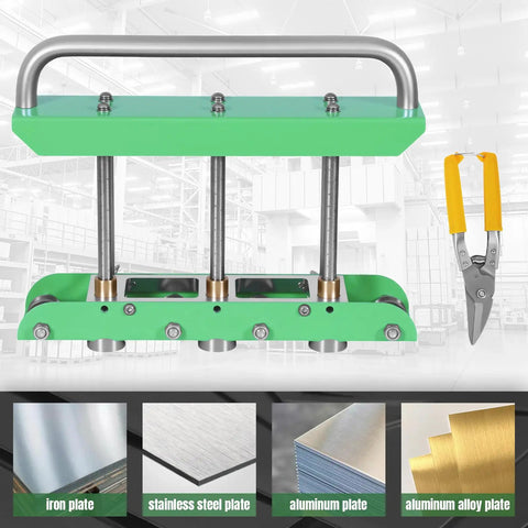 Hydraulic Sheet Metal Bending Machine 0 to 90 Degrees for Steel Aluminum and Copper with V Groove Roller System