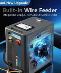 Multifunction Laser Welder With Built In Wire Feeder 1200W Portable Air Cooled Fiber Welder for metal cutting and cleaning.
