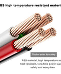 ABS high temperature resistant material for Heavy Duty Plug And Play AC To DC Converter with solid car cigarette lighter adapter.