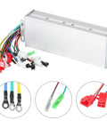 High Power 48 To 72V 1000W Brushless DC Motor Speed Controller For Electric Bicycles And Scooters showing aluminum body and wiring