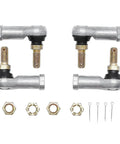 Tie Rod End Kit For Rancher ATV 2000-2017 350 400 420 Replacement, Bolt On, Easy Install, Direct Fit OE Style Steering Linkage For Smooth Handling And Long Lasting Durability, metal tie rods with hardware