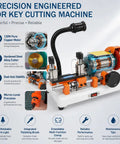 Key Cutting Machine Duplicator For Precise Manual Key Copying, Accurate Dual Axis Stabilized Guide For Doors And Car Locks