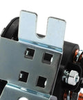 Hydraulic Leveling System Kit for RV Unidirectional Power Unit Upgrades, solenoid 684-1211-212 with mounting bracket close-up