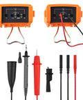 Megohmmeter Insulation Resistance Tester With Auto Ranging And Backlit Display Reads 0.1 Megaohm To 200 Gigaohm with probes