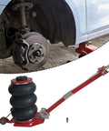 Heavy Duty Airbag Jack For Daily Drivers And Pickups Features Rapid Pump Design With Tough 3 Ton Capacity For Weekend Mechanics garage job.