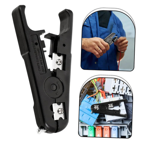 Heavy Duty Wire Cutters And Electrical Wire Stripper Pliers Featuring A Comfortable Grip For No Sweat Cable Stripping fast cutting close-up