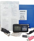 Vibe Meter Vibrometer For Machinery With RS232 Software And USB Cable Measures 0.01 To 400 mm/s For Onsite Quality Control, commissioning, and predictive maintenance; kit with sensor, cables, manual