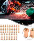 60 Pack Plasma Cutter Consumables Kit For IPT-80 Torch Including 30 Electrodes 52558 And 30 Nozzles 51311.12