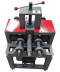 Upgrade Your Build With This Jaryannix 220V Electric Pipe Tube Bender showing top view of heavy-duty design and mechanical components.