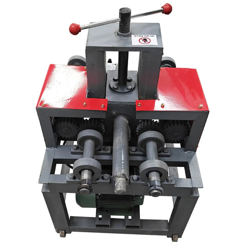 Upgrade Your Build With This Jaryannix 220V Electric Pipe Tube Bender showing top view of heavy-duty design and mechanical components.