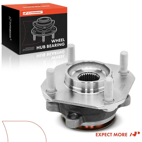 Front Wheel Bearing And Hub Assembly For 2007 2012 Nissan Sentra With Four Lug And Four Wheel ABS Beefed Up Durability