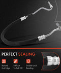 Power Steering Pressure Hose Line Assembly For Ram 2500 3500 4500 5500 2013 2018 6.7L With O Ring And Washer Featuring Perfect Sealing