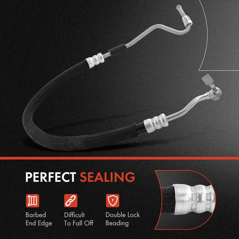 Power Steering Pressure Hose Line Assembly For Ram 2500 3500 4500 5500 2013 2018 6.7L With O Ring And Washer Featuring Perfect Sealing