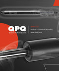 Hood Lift Support Front Left Or Right Shock Strut for Audi A4 A4 Quattro 2009-2016 close-up with QPQ matte black finish