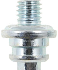 Heavy Duty Side Battery Terminal Bolts 3/8 16 Thread 1 1/8 Inch Long Straight Swap Genuine Steel Pair close-up view