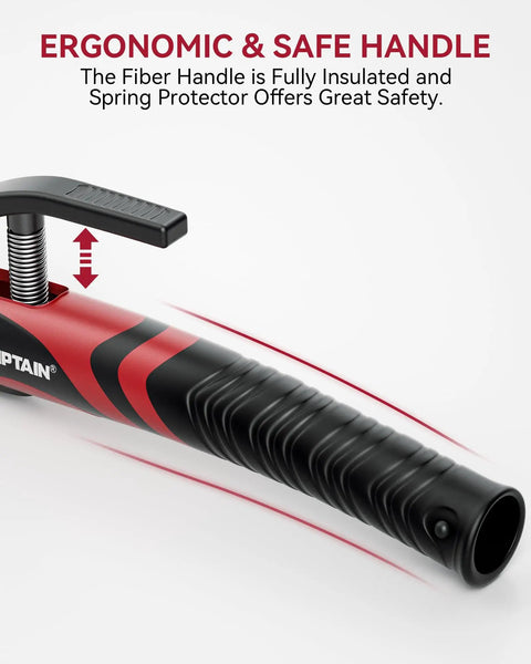 500 Amp Welding Electrode Holder With Strong Bite, High Copper Content, and Durable Insulated Handle for MMA Stick Welding