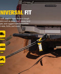 Heavy Duty Synthetic Soft Shackle Rope Half Inch By Twenty Three Inch With 49,000 Pounds Breaking Strength towing SUV on sand