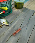 Stainless Steel Bait Threading Tool For Carp Rigging With Anti Slip Handle Pro Grade Worm Threader For Quick Rigging Saltwater Fishing Accessory Portable For Travel on dock