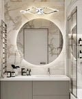 Modern Dimmable Vanity Light Fixtures Warm 3000K Waterproof And Rustproof Wall Sconces For Above Mirror Bathroom