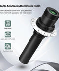 Polar Alignment Scope For EQ 5 Mounts With Pro Grade Precision Reticle Engraving, black anodized aluminum build