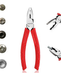 6.5 Inch Screw Extractor Pliers With Non Slip Jaws For Quick Removal Of Damaged Or Rusted Fasteners, Lineman Style Combination Pliers