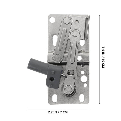Soft Close 45 Degree Cabinet Hinges With Spring Buffer For Kitchen Sink Cabinets And Bookcases, Self Closing Doors, Concealed Load Bearing Hardware, Durable Cold Rolled Steel, Moisture Resistant, 1 Pair TEHAUX close-up view