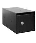 Key Lock Depository Drop Safe With One Way Slot Single Lock Includes Four Keys Perfect For Cash Deposits Keys And Important Papers