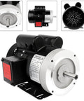 Reliable 1.5 HP Electric Motor With 3450 RPM Reversible Single Phase 56C Frame TEFC Five Eighth Inch Shaft 115V And 230V