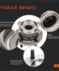 Product detail view of Rear Wheel Hub And Bearing Assembly For Mazda CX-5 AWD 2013-2023 5-Lug Without ABS Drop-In Replacement 512551.
