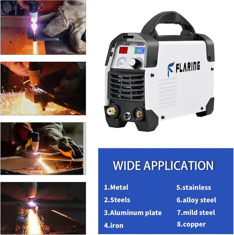 65 Amp Dual Voltage Plasma Cutter Machine 120V 240V Beast With IGBT Inverter High Frequency Touch Arc, cutting various metals