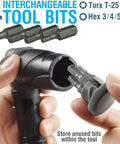 Adjustable Bike Torque Wrench With 4 5 6 Nm Dial Portable Mini Bicycle Multitool Including 3 4 5 Mm Allen Keys And T25 Torx Bits