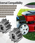 Two Pack Pinion Gear Set 12 Tooth For Toro 22 Inch Wheel Lawn Mower Self Propelled Compatible With 10604 10605 10606