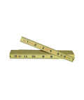 Oversized Bricklaying Rule With Fiberglass Reinforced ABS For Pro Masonry Go To Gear, 11 Scales displayed in folded position
