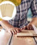 Basswood craft sheets, 12 x 18 inches, 1/8 inch thick; 4 sheets shown being used in woodworking.