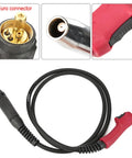 180A MIG Welding Torch Gun 15AK with Euro connector, ergonomic rubber handle, heat-resistant cable, air-cooled design