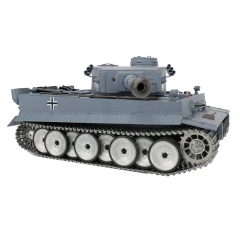 One Sixteenth Scale RC Tank With 2.4 GHz Radio Control Beefed Up Metal Road Wheels Tracks Sprockets Idle Wheel Steel Gearbox
