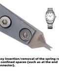 Y Shaped Watch Spring Bar Tweezers Alloy Steel Precision Repair Tool For Replacing Straps And Band Links And Bracelet Length Adjustment