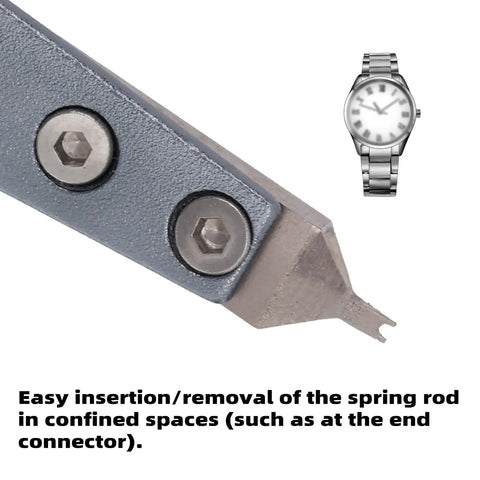 Y Shaped Watch Spring Bar Tweezers Alloy Steel Precision Repair Tool For Replacing Straps And Band Links And Bracelet Length Adjustment