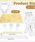 Massive Balloon Arch Kit With 100 Long Skinny Latex Twisting Strips Plus Heavy Duty Plastic Clips For Birthday Weddings And Epic Party Backdrops, 100 strips and 20 clips, size chart